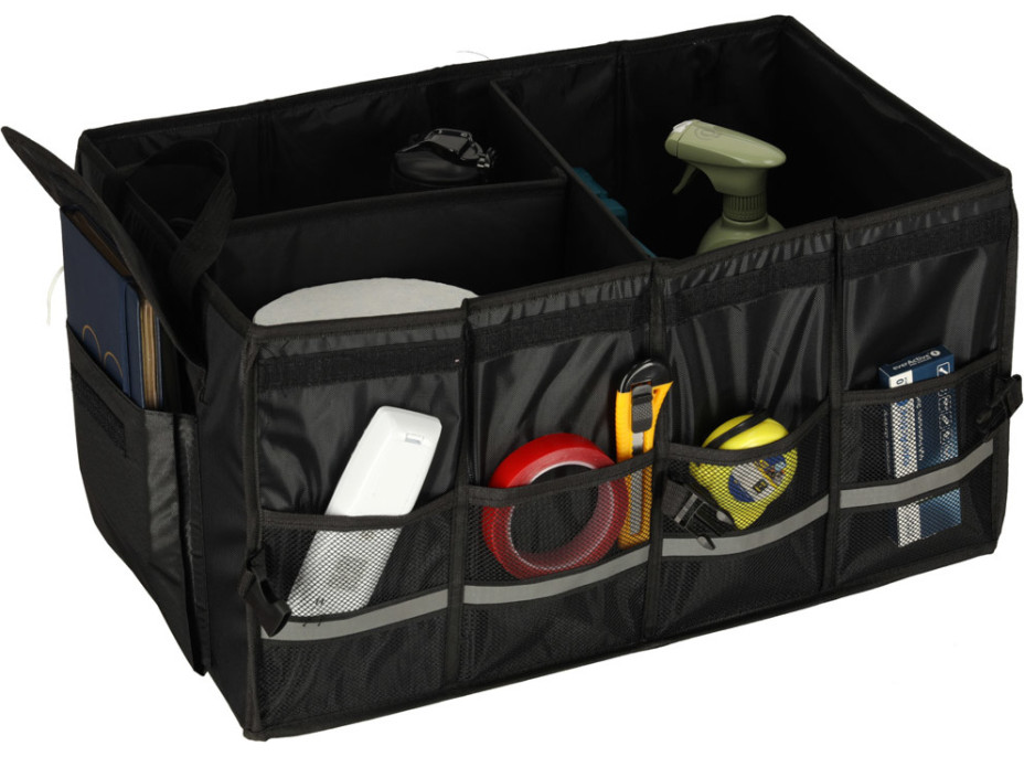 Taška do kufra auta s reflexnými prvkami 60x35x30 cm