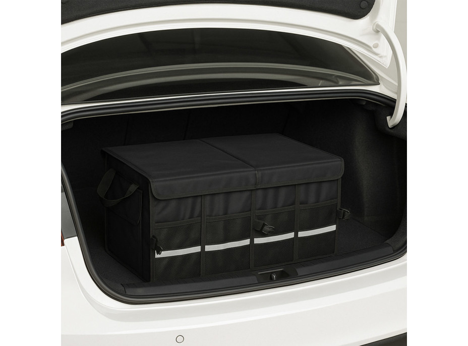 Taška do kufra auta s reflexnými prvkami 60x35x30 cm