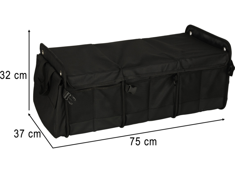 Organizér do kufra auta s chladiacou taškou XXL - 37x75x32 cm