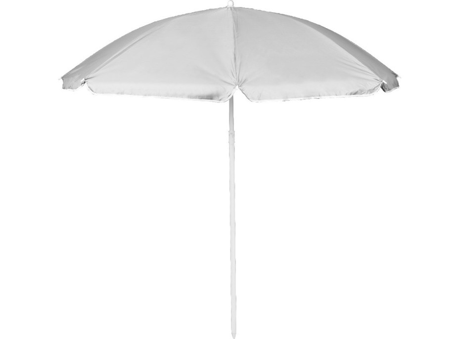 Plážový nastaviteľný slnečník 150 cm - šedý