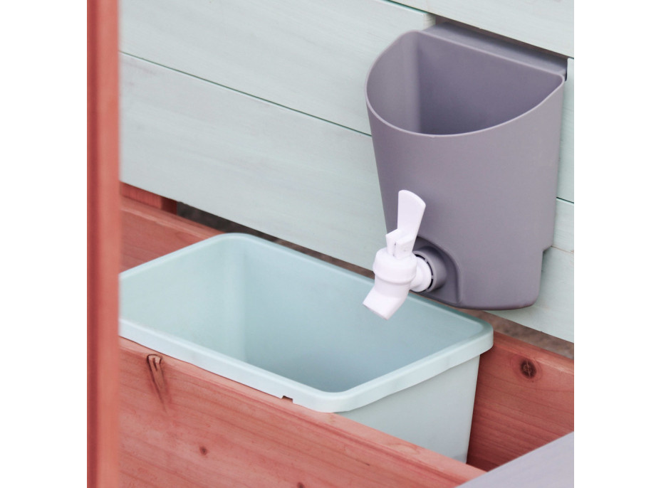 Drevené pieskovisko LULILO Sablo s otočnou strechou