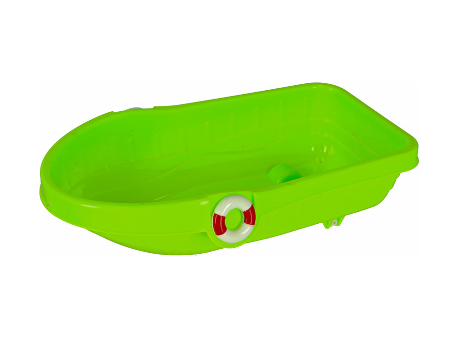 Súprava formičiek na piesok Loď so striekacou pištoľou - 12 kusov