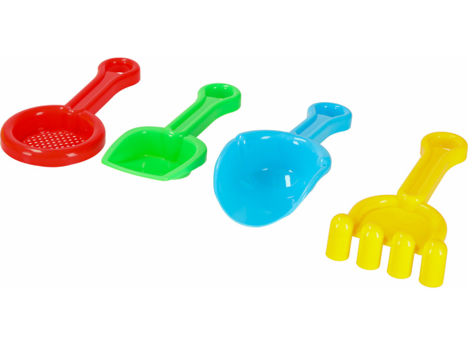 Súprava formičiek na piesok Loď so striekacou pištoľou - 12 kusov