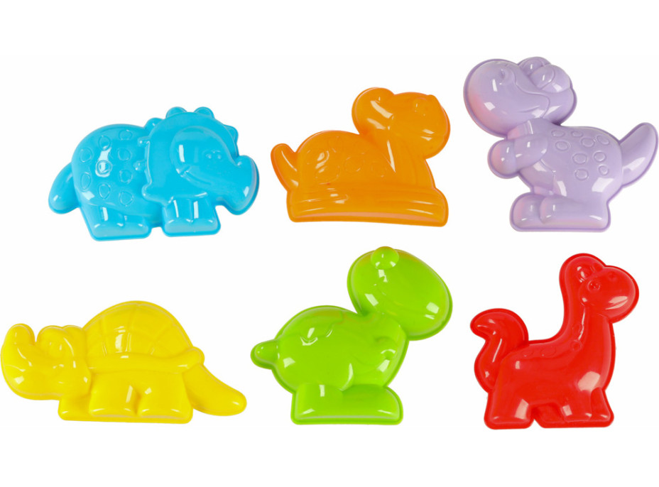 Súprava formičiek na piesok Loď so striekacou pištoľou - 12 kusov