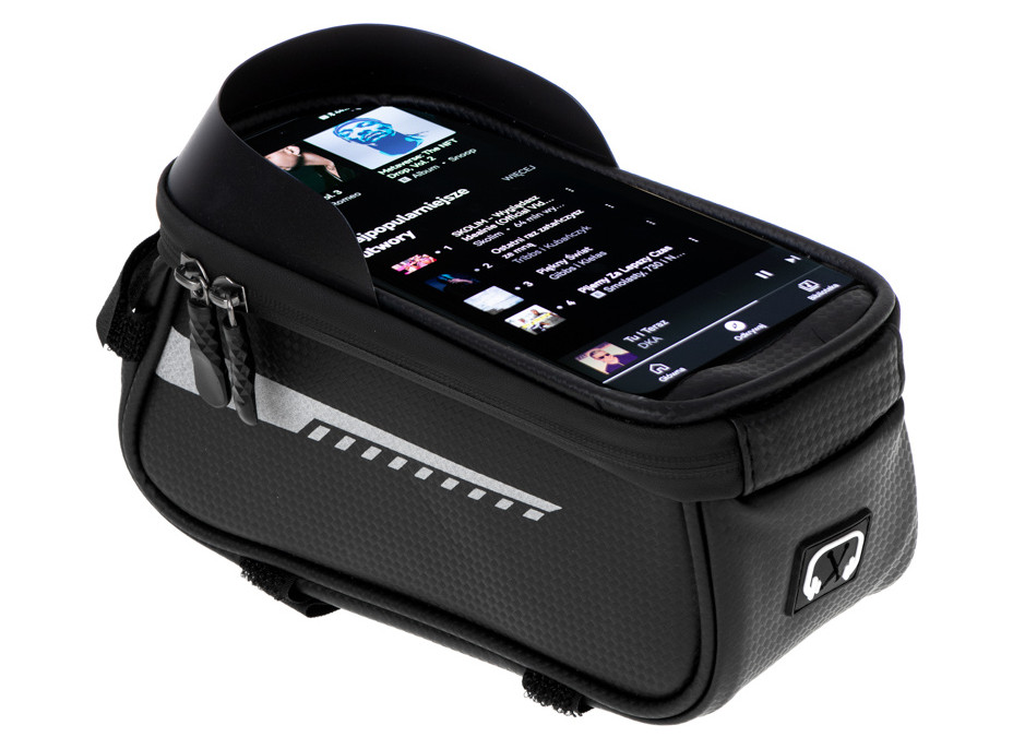 Vodotesná taška na bicykel - držiak na telefón