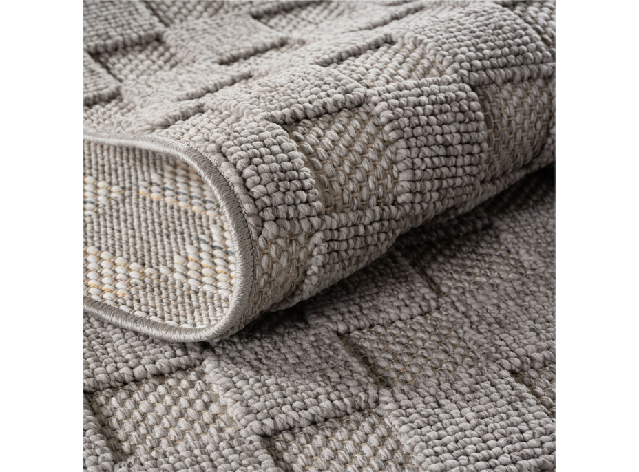 Kusový koberec Helix 2203 silver