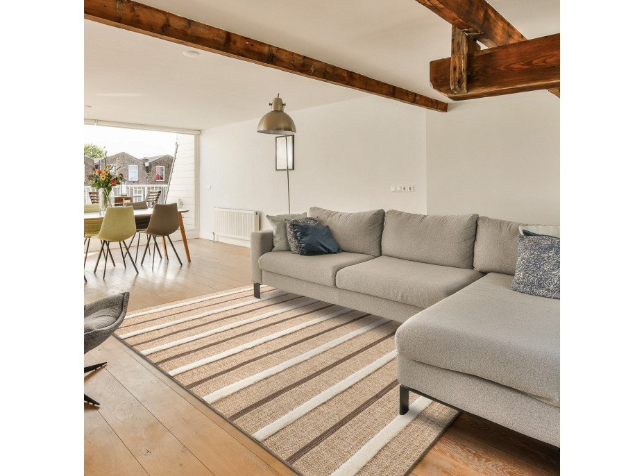 Kusový koberec Spark 0686A beige/cream