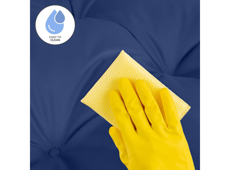 Vodeodolný vankúš do záhradného kresla ACAPULCO 90x105 cm - navy modrý