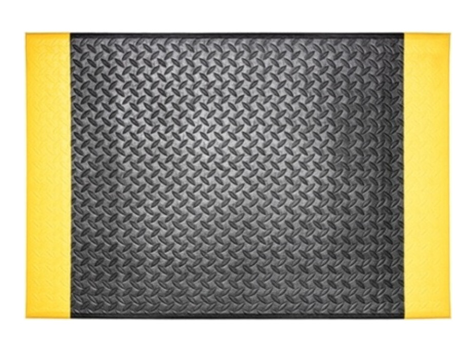 Gumová rohožka 650 Base+ Economic black/yellow