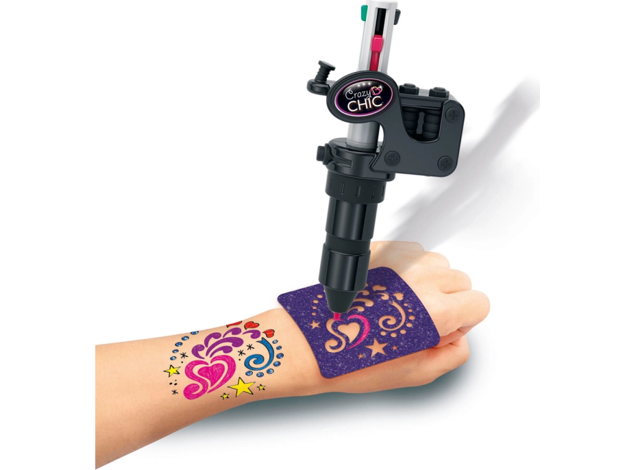 CLEMENTONI Crazy Chic Beauty: Tetovacie štúdio