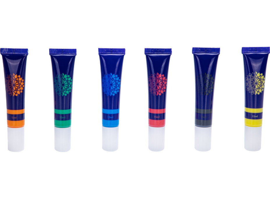 ASTRA CREATIVO Gélové farby na sklo 6x15ml