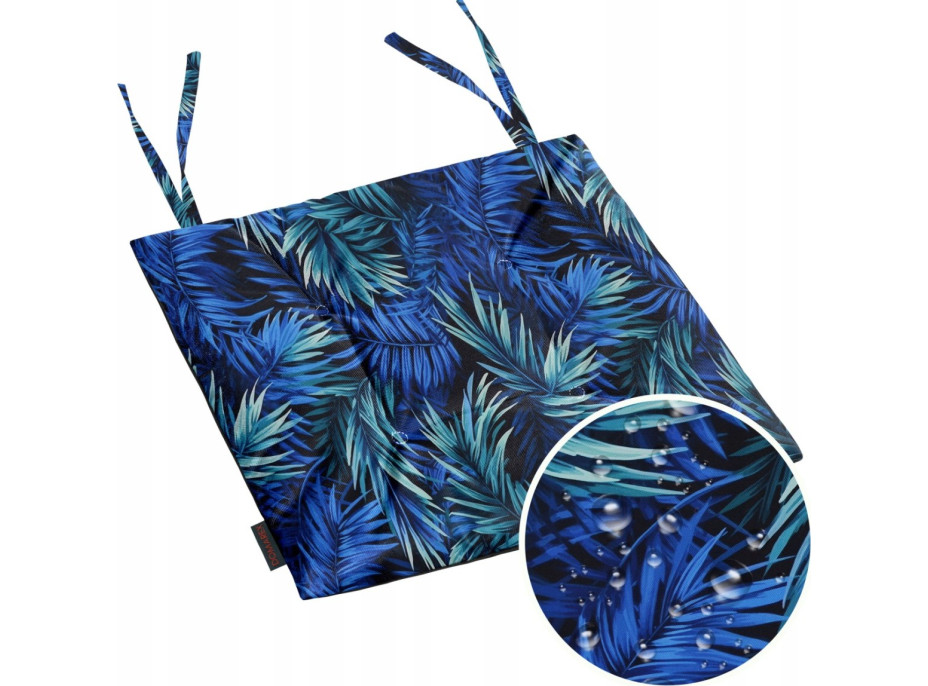 Vodeodolný podsedák MIA - 40x40 cm - Blue Passion