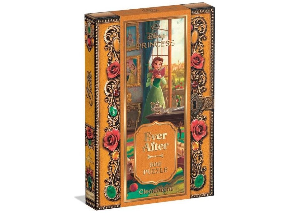 CLEMENTONI Puzzle Disney Princezné: Kráska a zviera 500 dielikov