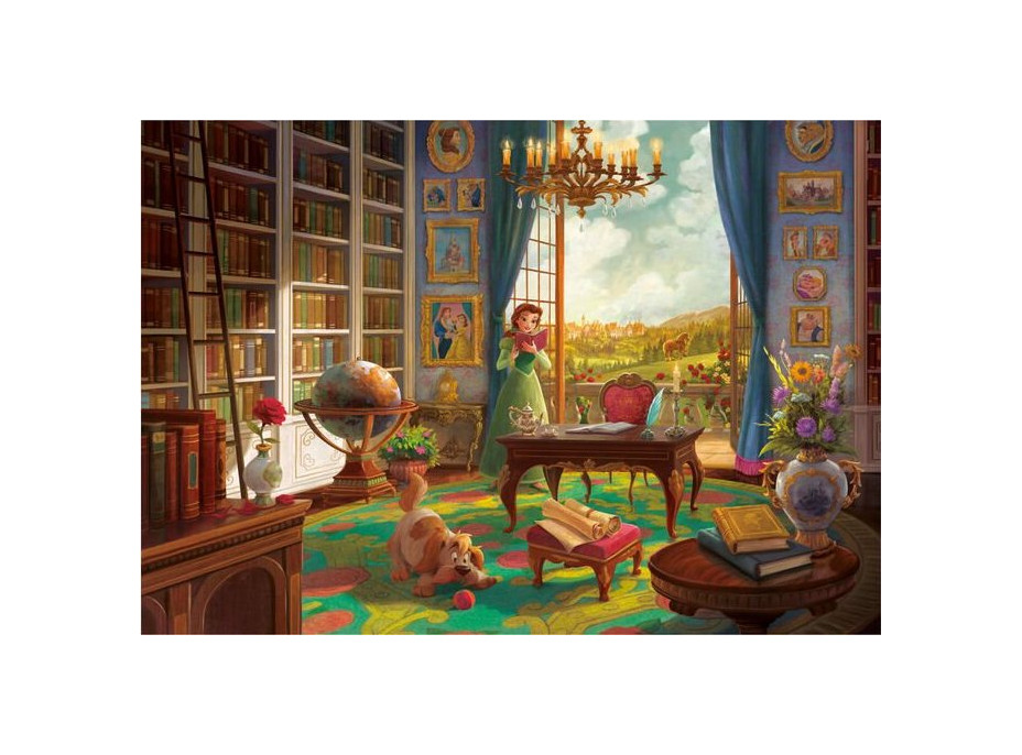CLEMENTONI Puzzle Disney Princezné: Kráska a zviera 500 dielikov