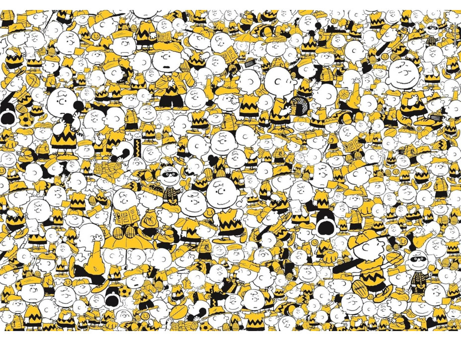 CLEMENTONI Puzzle Impossible: Peanuts 500 dielikov