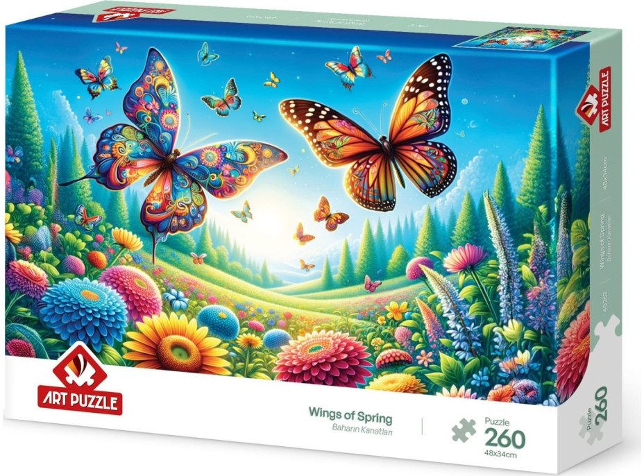 ART PUZZLE Puzzle Krídla jari 260 dielikov