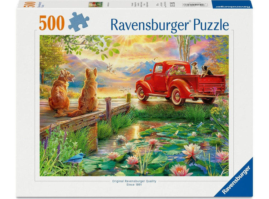 RAVENSBURGER Puzzle Letné očarenie 500 dielikov