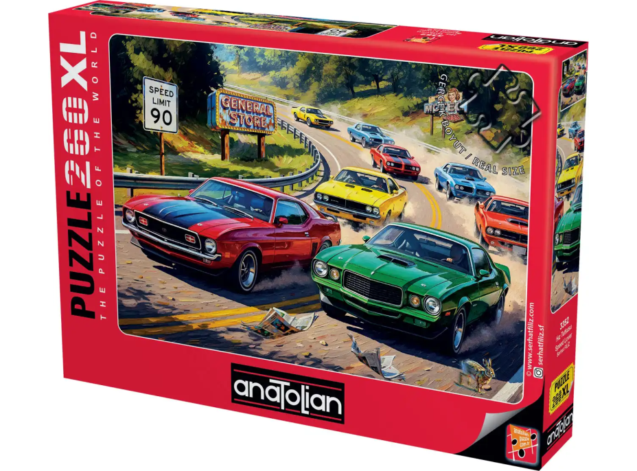 ANATOLIAN Puzzle Milovník rýchlosti XL 260 dielikov