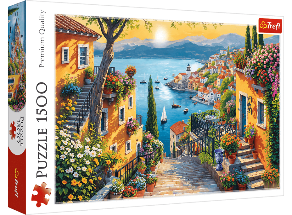 TREFL Puzzle Prímorský výhľad 1500 dielikov