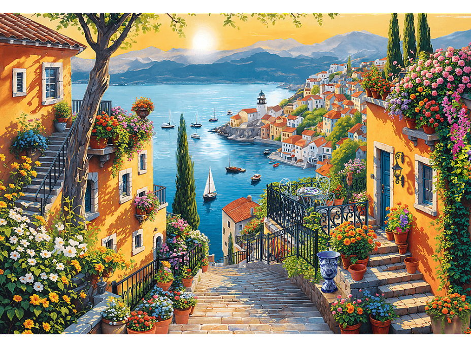 TREFL Puzzle Prímorský výhľad 1500 dielikov