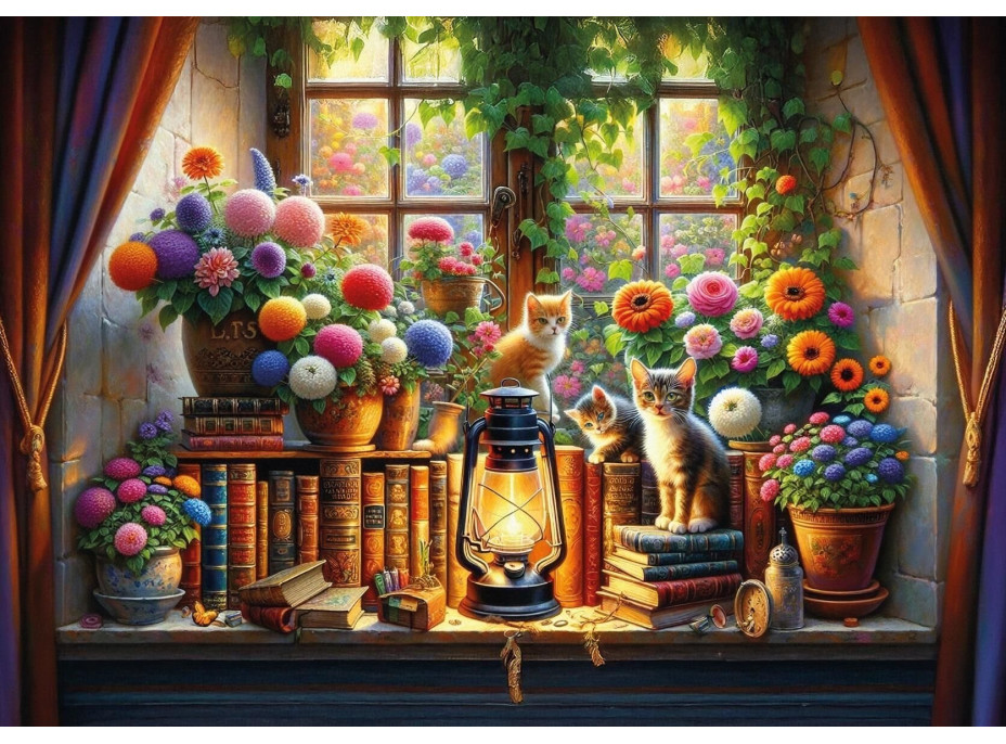 ART PUZZLE Puzzle Záhrada kníh 500 dielikov