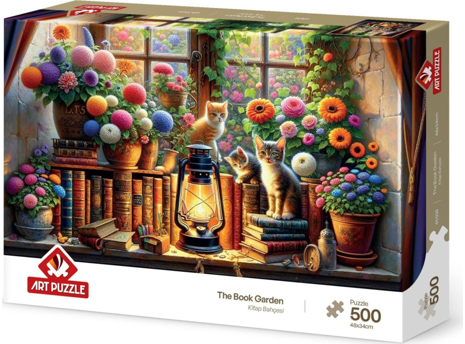 ART PUZZLE Puzzle Záhrada kníh 500 dielikov