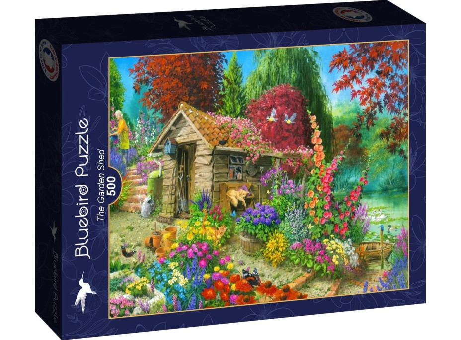 BLUEBIRD Puzzle Záhradná kôlňa 500 dielikov