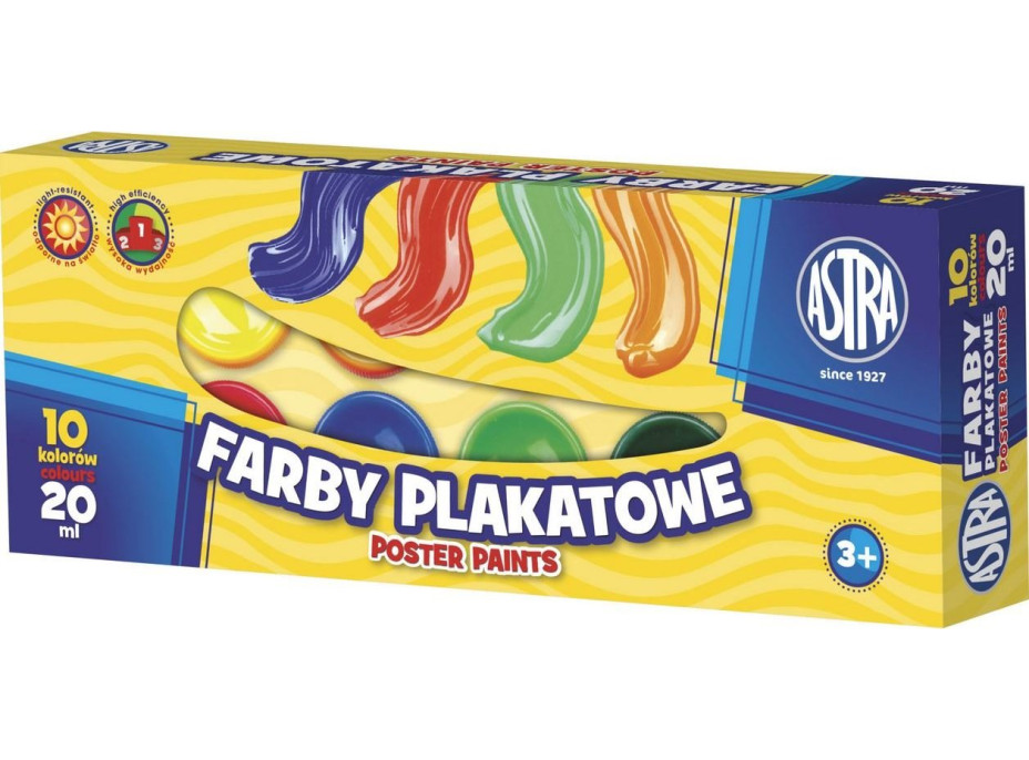 ASTRA Temperové farby 10x20ml