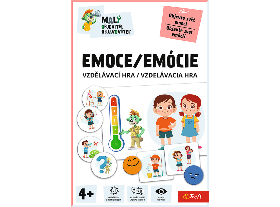 TREFL Vzdelávacia hra Malý objaviteľ: Emócie