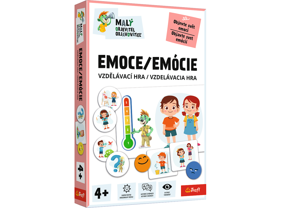 TREFL Vzdelávacia hra Malý objaviteľ: Emócie