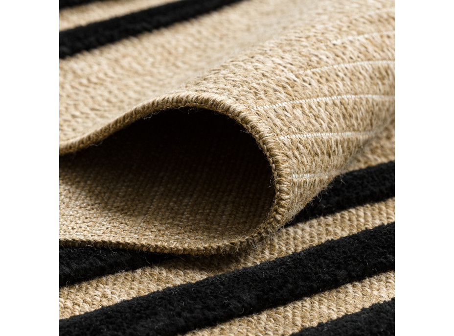 Kusový koberec Spark 0689 beige/black