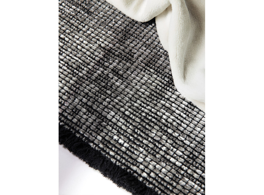 Behúň Brilliance Prisma 106310 Silver Grey z kolekcie Elle