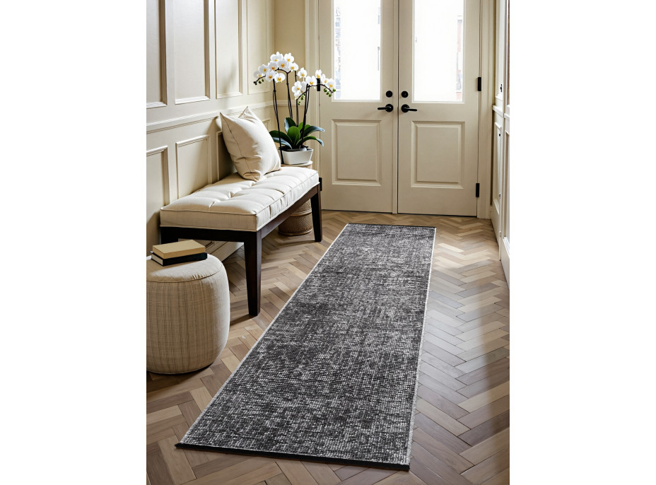 Behúň Brilliance Prisma 106310 Silver Grey z kolekcie Elle