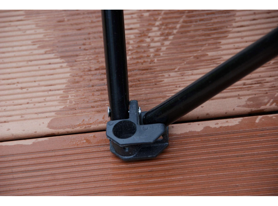 Skladacia rybárska stolička HUGO - modrá