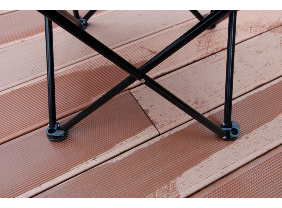 Skladacia rybárska stolička HUGO - modrá