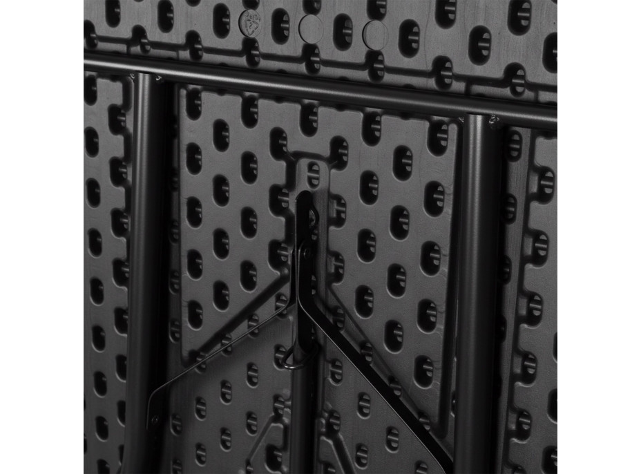 Cateringový stôl BALI BLACK 180 cm - čierny