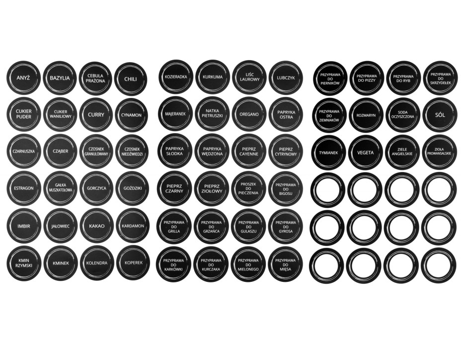 Sada koreničiek HIDALGO - 12 kusov