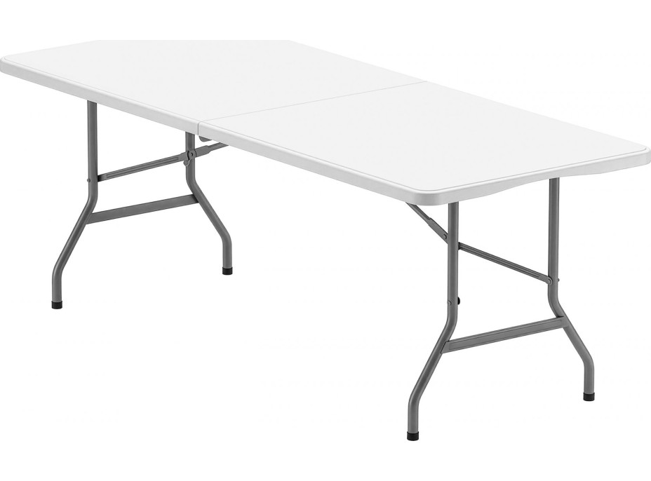 Cateringový stôl BUFET WHITE 200x90 cm - biely