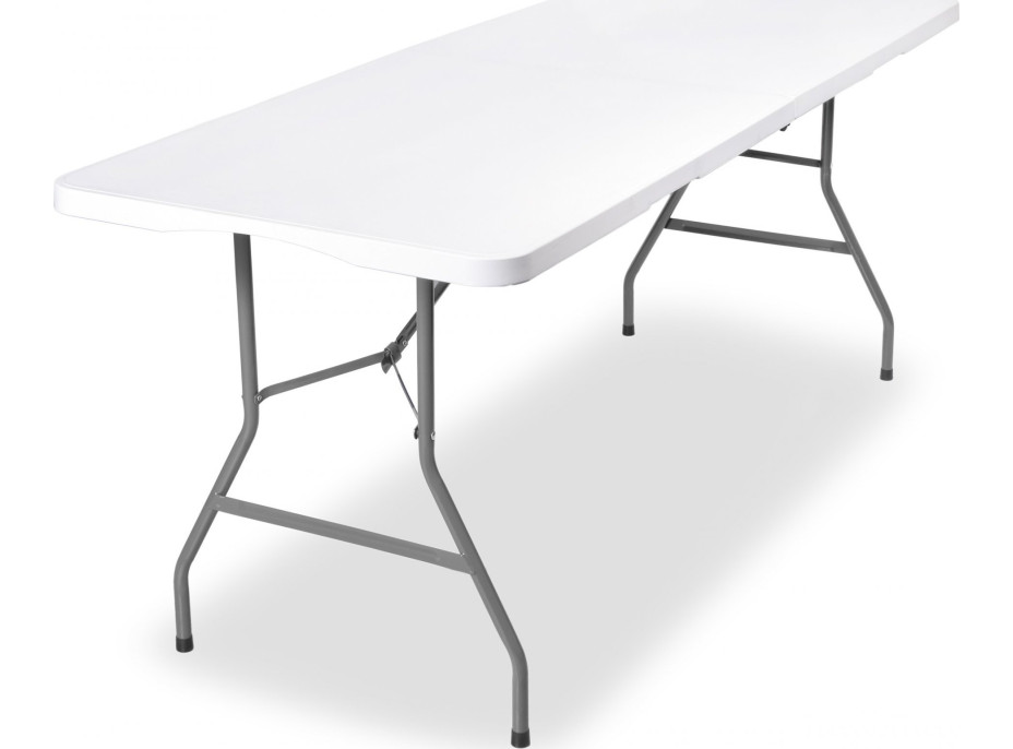 Cateringový stôl BUFET WHITE 200x90 cm - biely