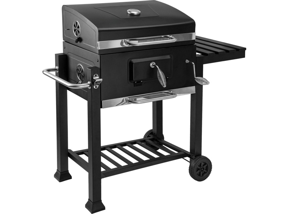 Gril na drevené uhlie VULCAN s liatinovým roštom