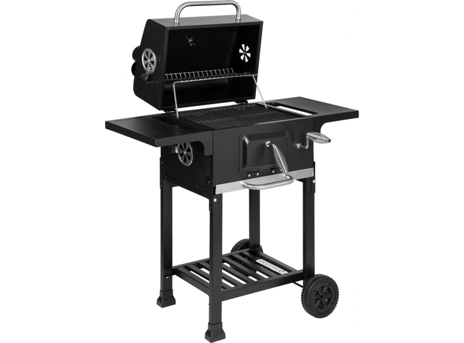 Gril na drevené uhlie FERRO s liatinovým roštom