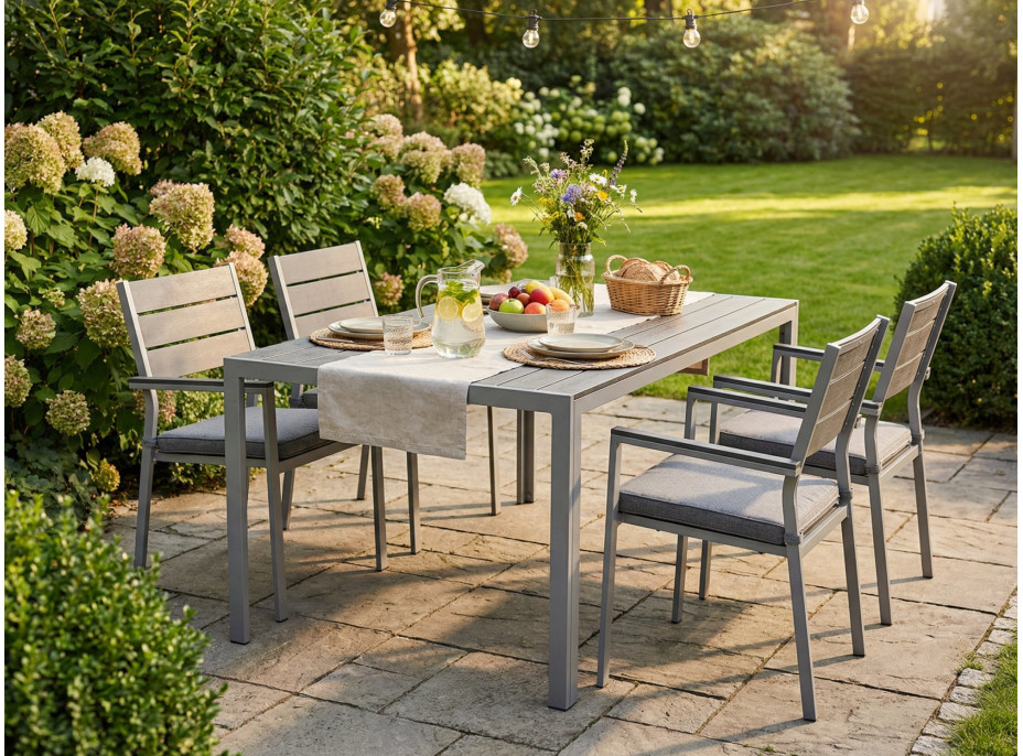 Záhradný hliníkový stôl ZENON