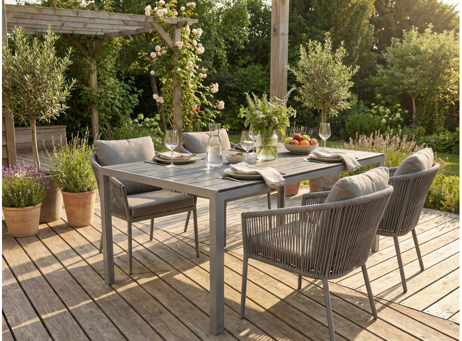 Záhradný hliníkový stôl ZENON