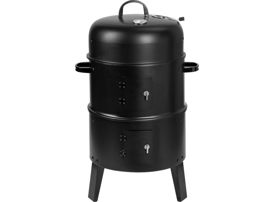 Gril na drevené uhlie s udiarňou FUMARO