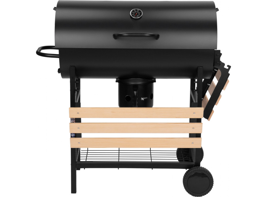 Záhradný gril na drevené uhlie BAREL WOOD s 2 roštami