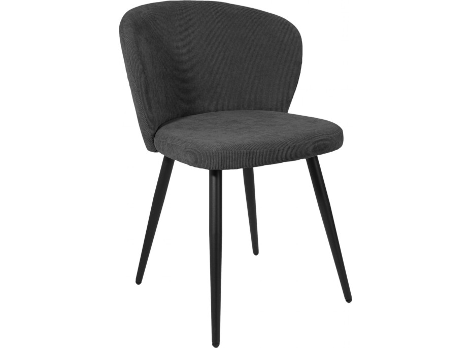 Jedálenské kreslo KROSBY - antracitové