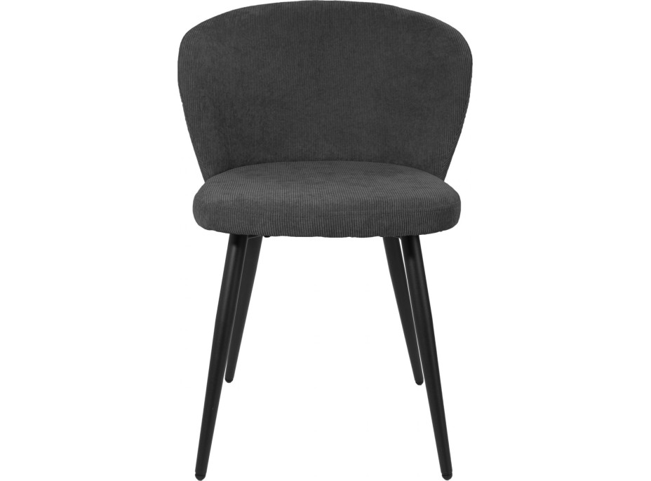 Jedálenské kreslo KROSBY - antracitové