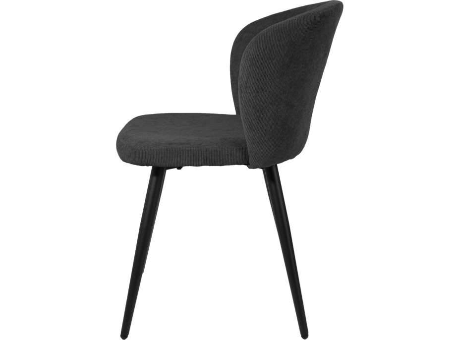 Jedálenské kreslo KROSBY - antracitové