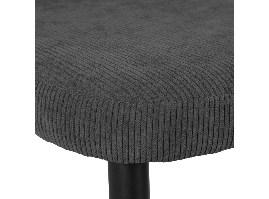 Jedálenské kreslo KROSBY - antracitové