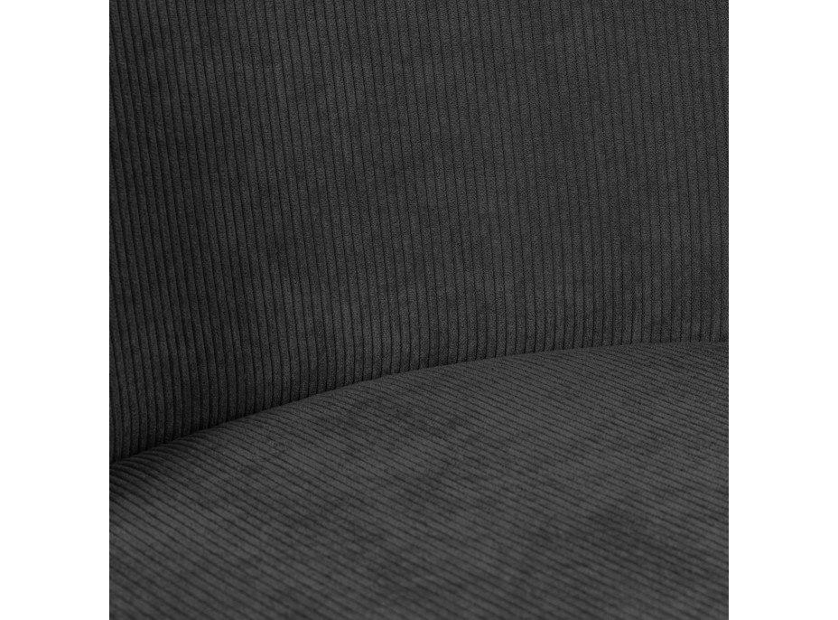 Jedálenské kreslo KROSBY - antracitové